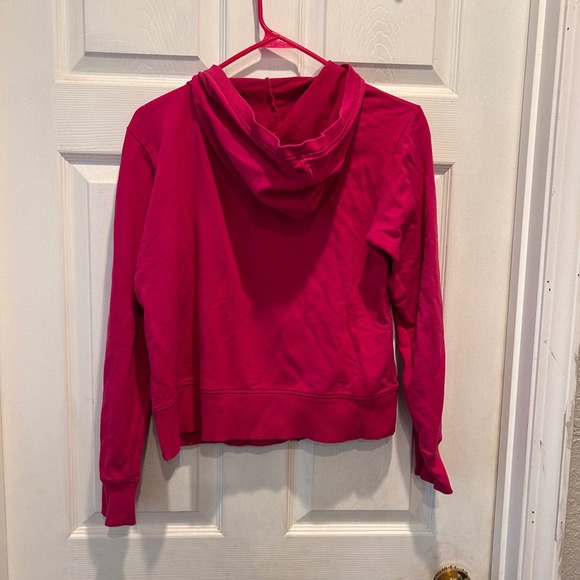 Columbia Womens Zip Hoodie Jacket Fuschia Pink‎ Large Gorpcore Relaxed Classic - Picture 6 of 7